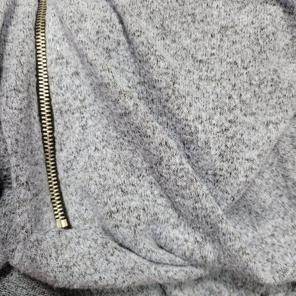 Green Envelope Los Angeles Women's 2X Blue Zip-Front Top โ Rayon Blend, Made USA - Picture 2 of 7